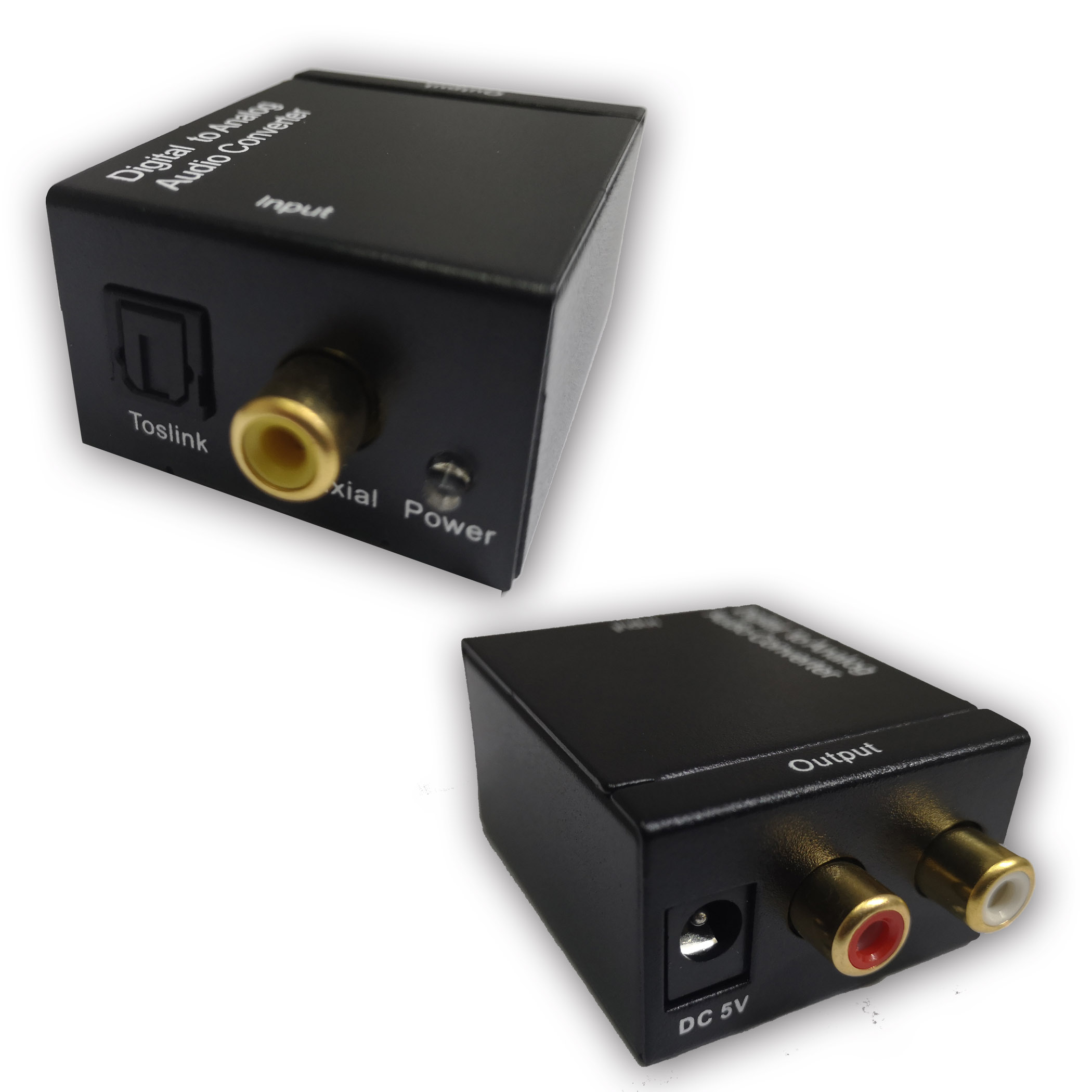 Convertidor de Audio Optico Digital a RCA NETCOM Digital a Análogo I  Oechsle - Oechsle