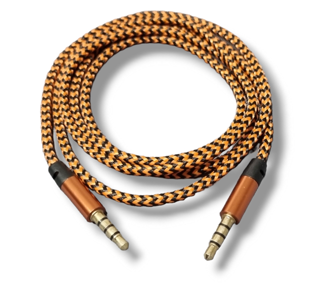 Cables ETOUCH®: CABLE DE AUDIO 3.5MM MACHO-MACHO 1mts. ETOUCH®