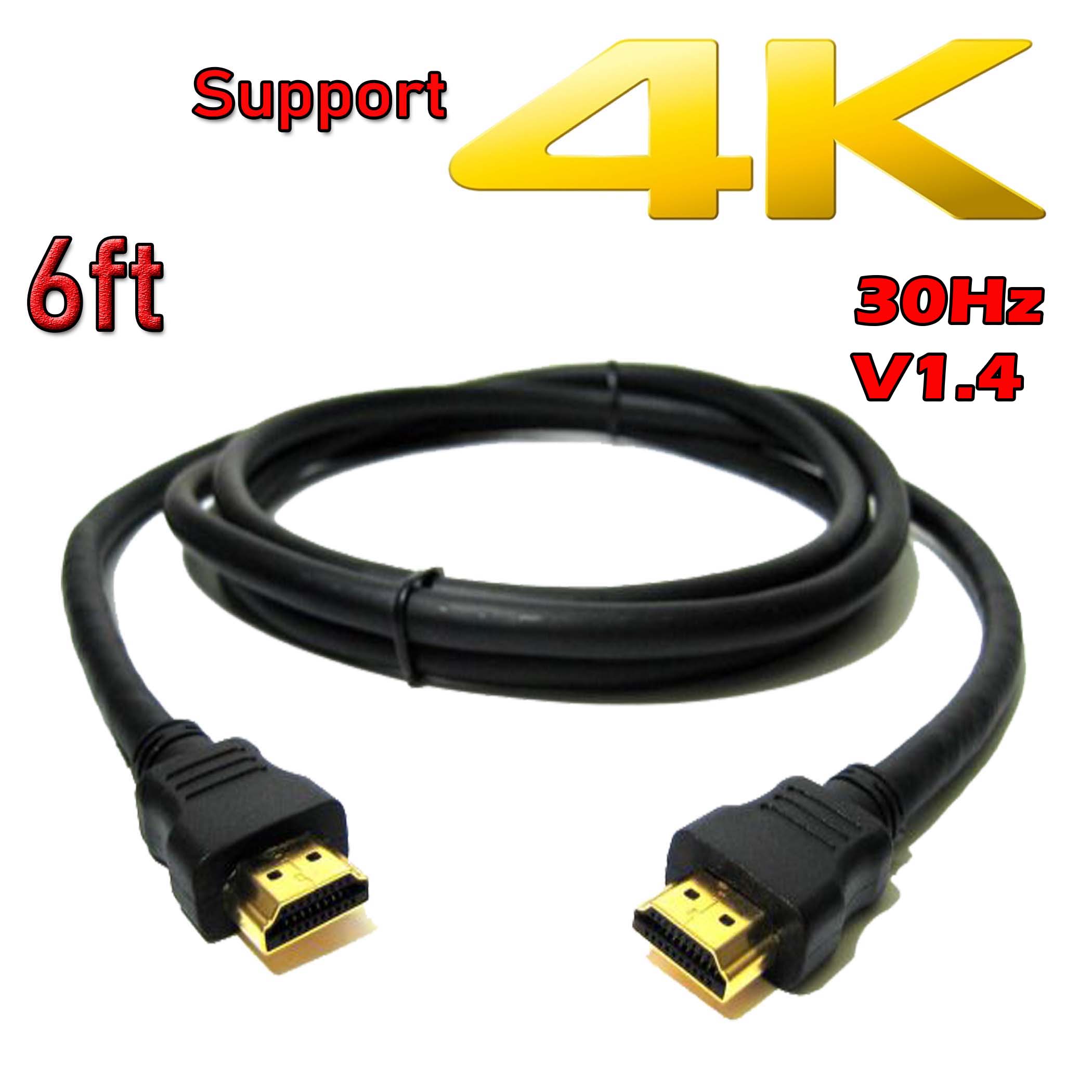  Cable HDMI a HDMI de 6 pies (escaparate de cable) : Electrónica