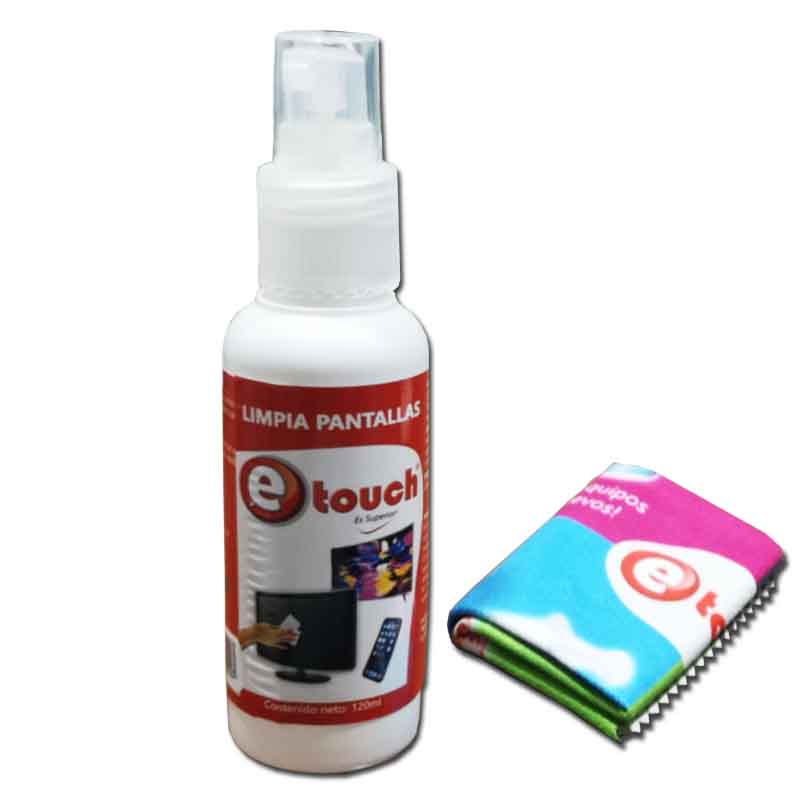 Limpiador De Pantallas Tec Clean 125ml 4 piezas Tec Clean Limpiador de  pantalla 125ml Aroma Menta