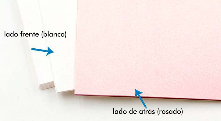 Papel de Sublimacion Premium Tamaño A4 100 Hojas Paquete Rosado